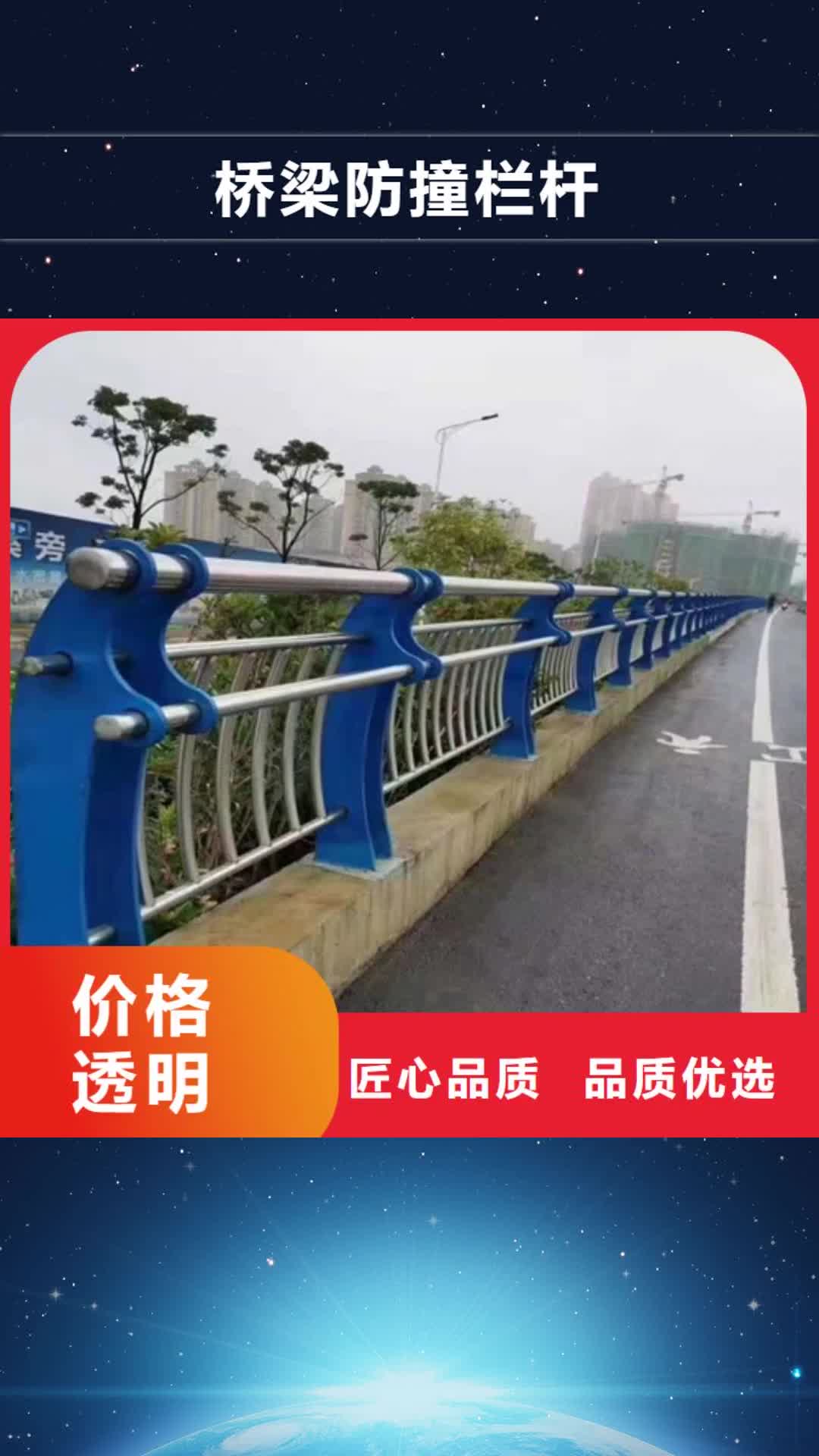 迪庆桥梁防撞栏杆河道防撞护栏专业按需定制